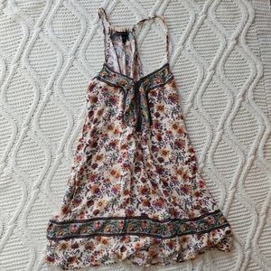 American Eagle Boho Floral Tank Top